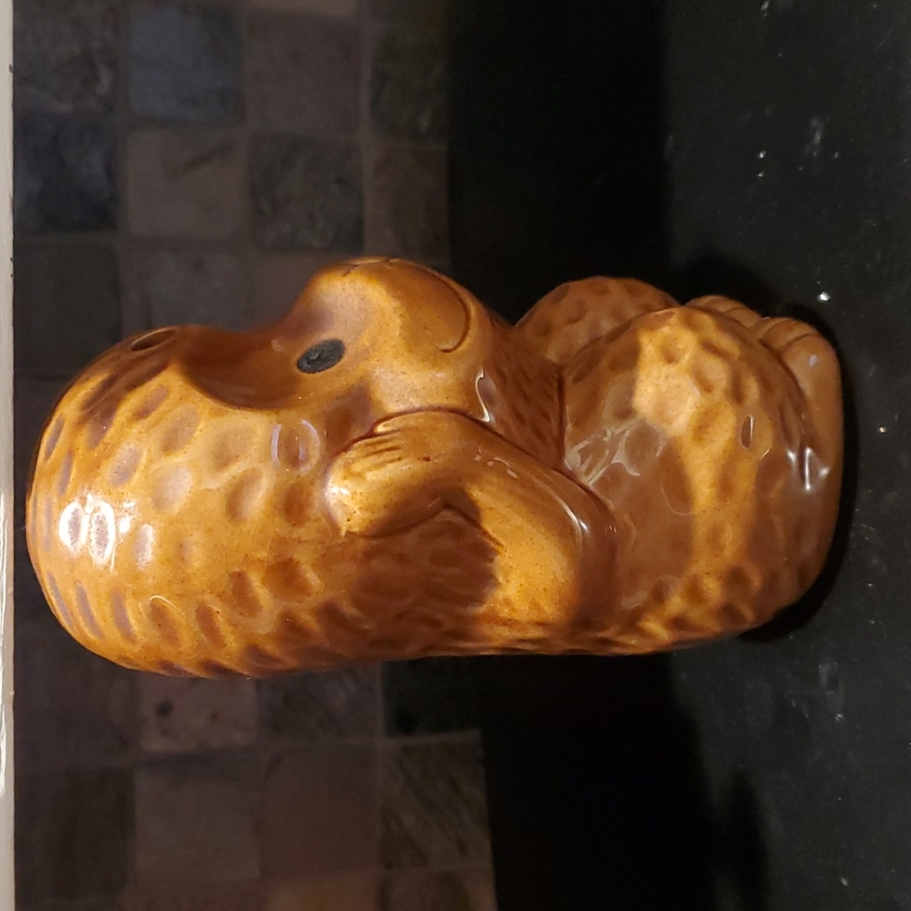 Hear No Evil Monkey Tiki Drinking Mug - Picture 2 of 7